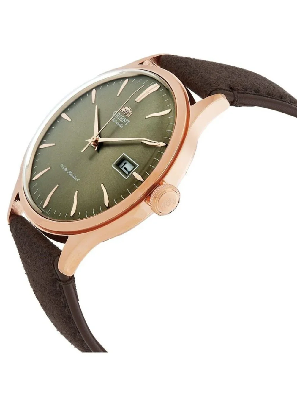 NWT Orient Bambino Version 4 Automatic Brown Dial Men's Watch